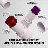 Bouncy Jelly Lip & Cheek Stain - Combo of 2